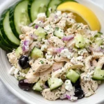 Keto Mediterranean Chicken Salad