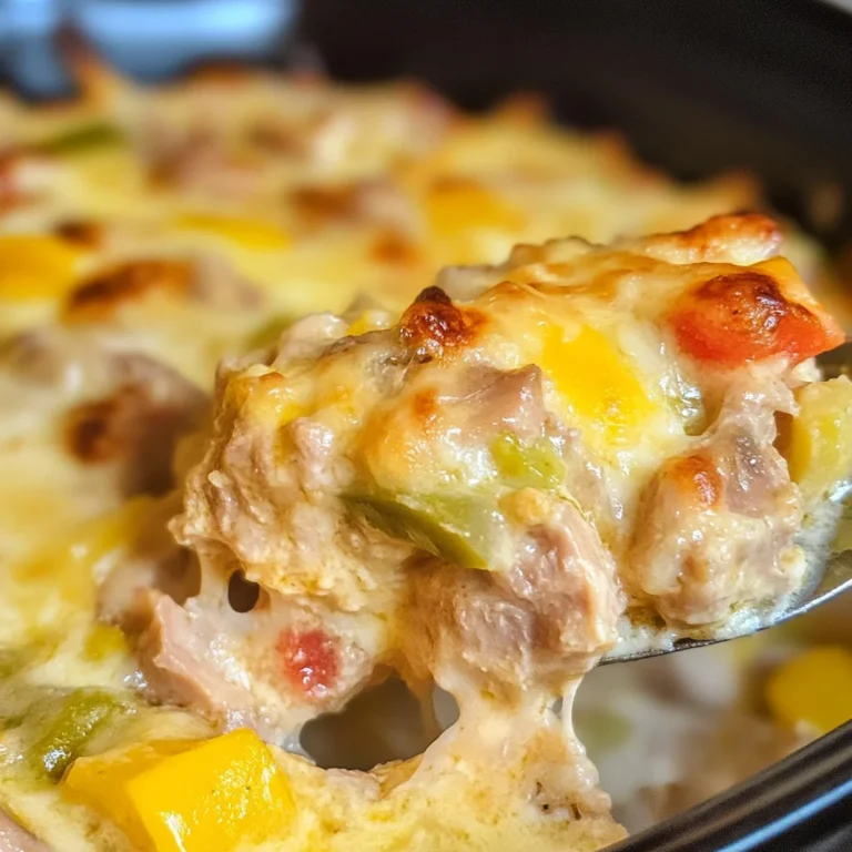 One Pot Keto Tuna Casserole