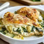 Spinach Artichoke Chicken with Cottage Cheese