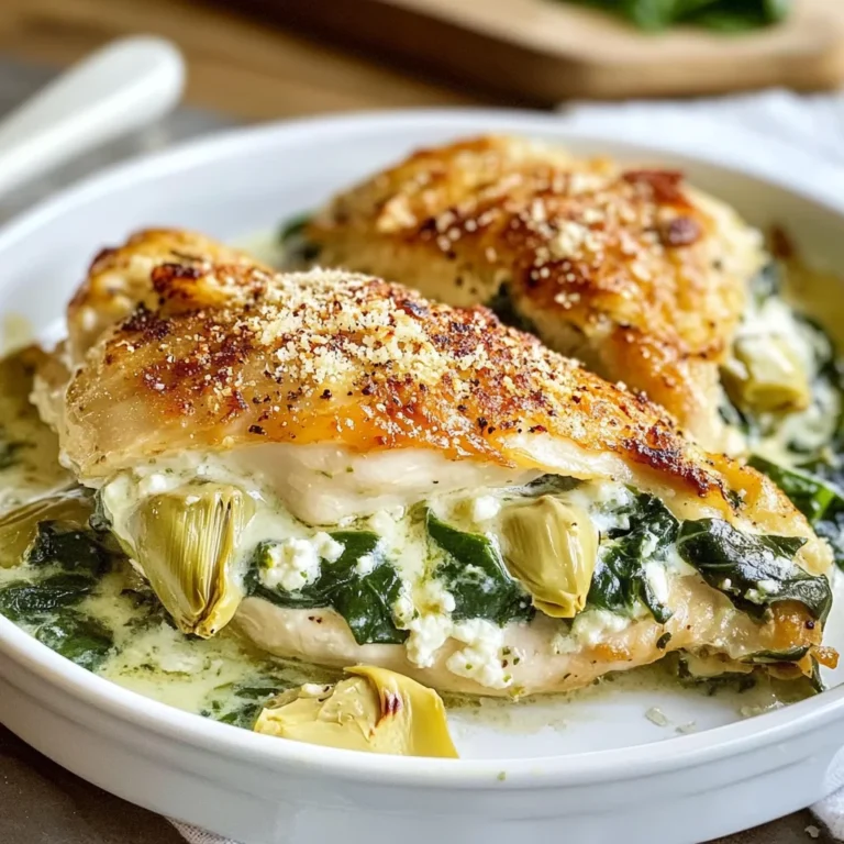 Spinach Artichoke Chicken with Cottage Cheese