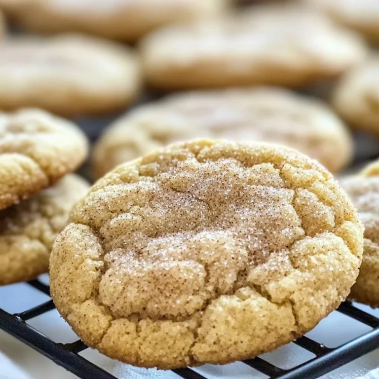 Apple Cider Snickerdoodle Cookies