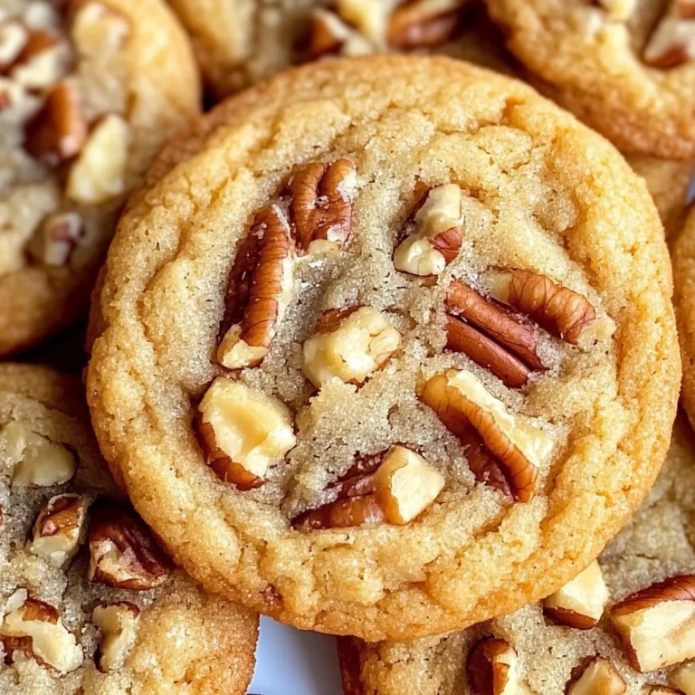 Butter Pecan Cookies