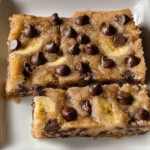 Chocolate Chip Banana Bars Recipe