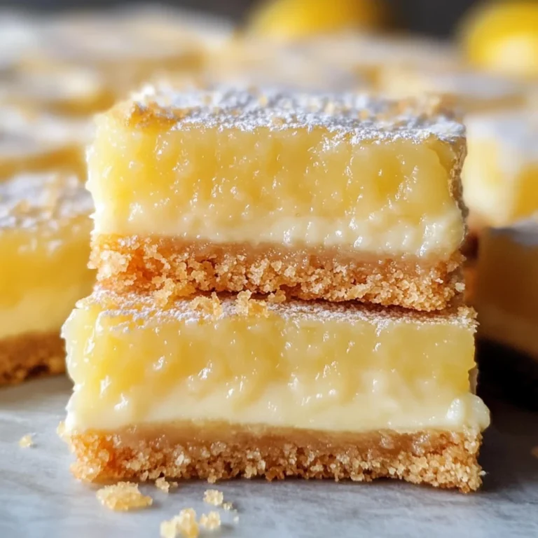 Creamy Lemon Squares
