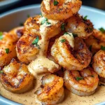 Crispy Cajun Shrimp with Creamy Sauce