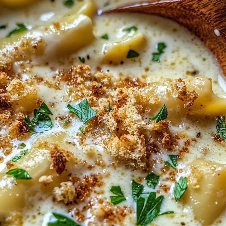 Decadent Creamy Alfredo Lasagna Soup