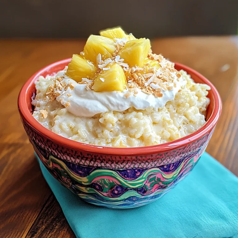 Hawaiian Rice Pudding {aka Rice Hawaiian}