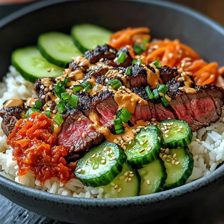 Korean BBQ Steak Bowls: A Delicious and Easy Recipe to Try Tonight