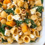 Pumpkin Feta Pasta