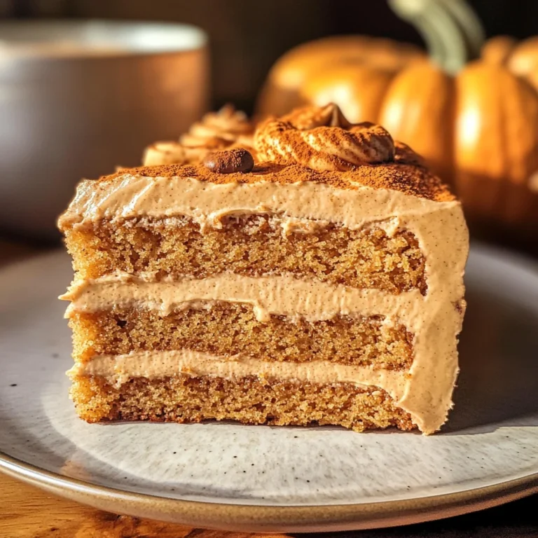 Pumpkin Spice Latte Cake