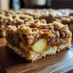 Salted Caramel Apple Crumble Bars Fall Treat: Get Addicted in 45 Min