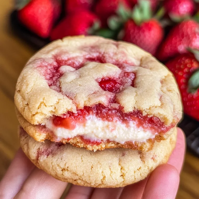 Strawberry Cheesecake Cookies