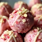 Strawberry Cheesecake Protein Balls