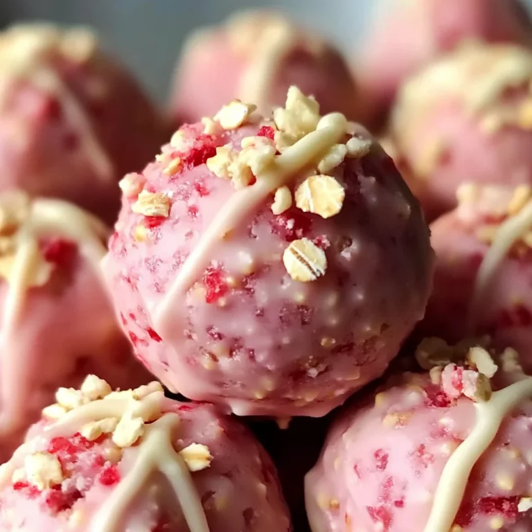 Strawberry Cheesecake Protein Balls