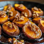 Walnut Maple Roasted Sweet Potatoes