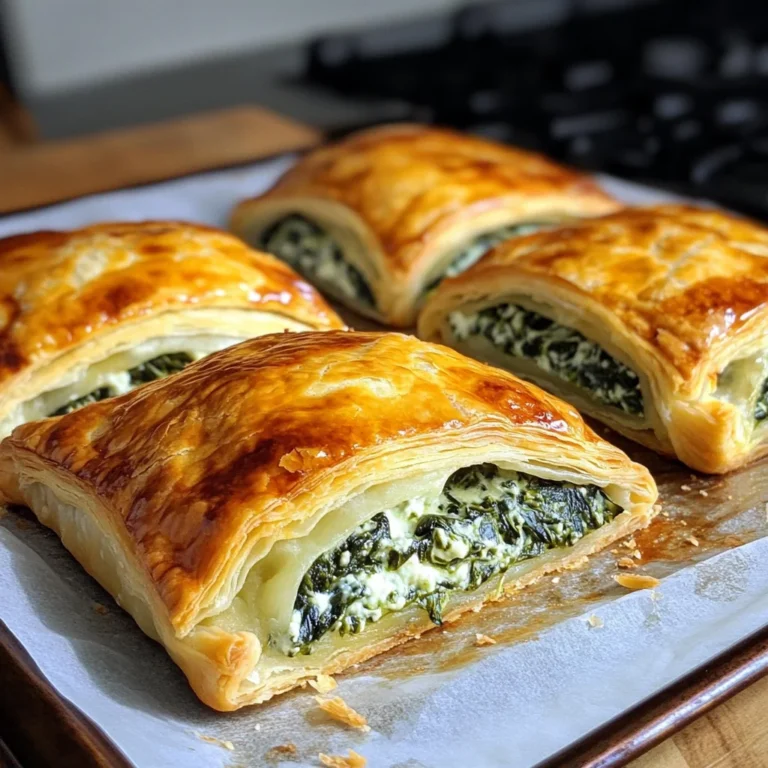 Addictive Spinach Stuffed Pastry