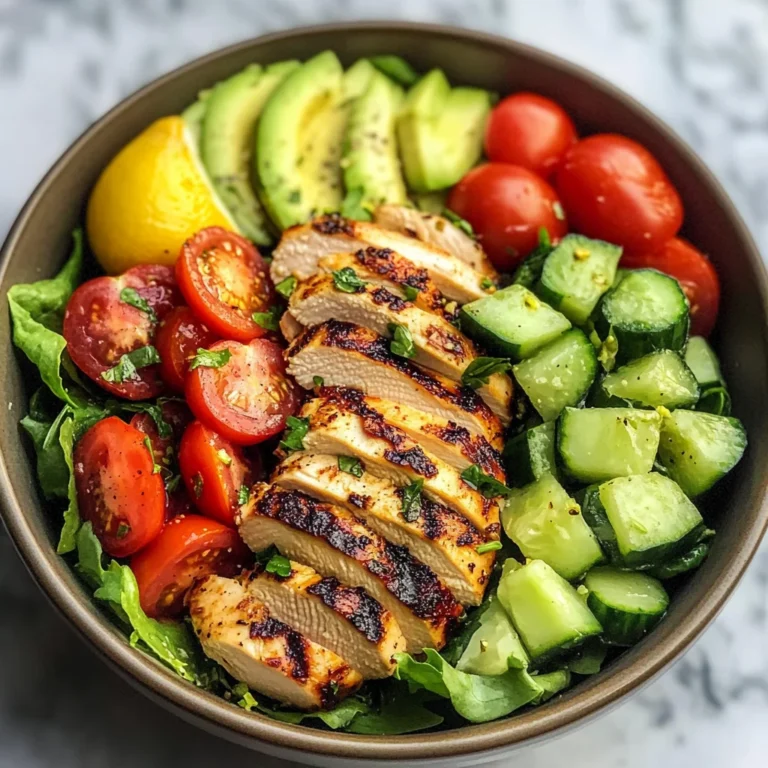 Flavorful Mediterranean Chicken Salad