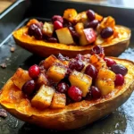 Indulge in Cranberry Apple Twice-Baked Sweet Potatoes This Fall!