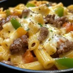Philly Cheesesteak Pasta