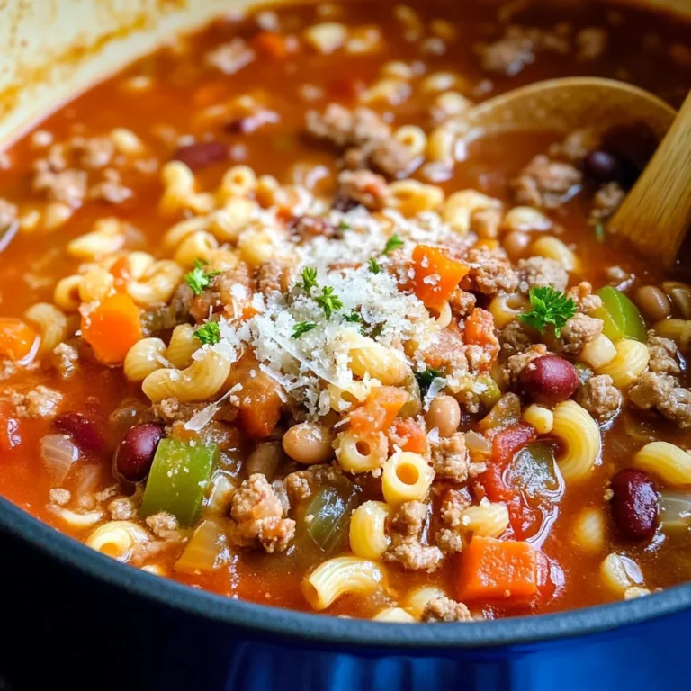 Weight Watchers Pasta Fagioli