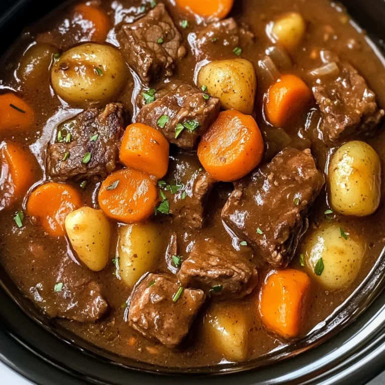 Wholesome Crockpot Beef Stew