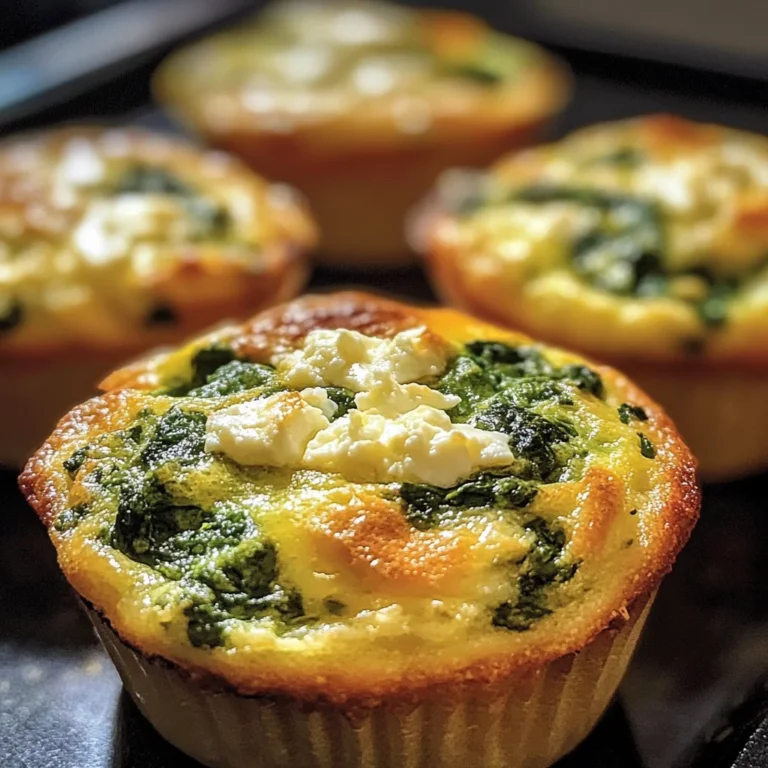 Amazing Spinach Feta Egg Muffins: Portable Powerhouse