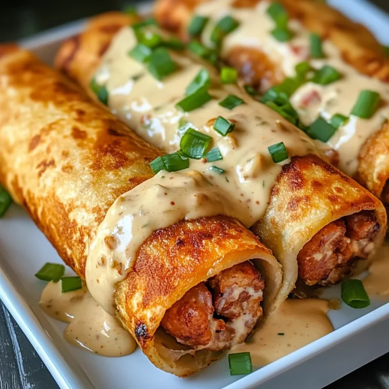 Boudin Chimichangas with Crawfish Cream Sauce: A Must-Try!
