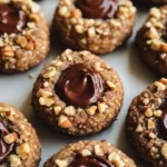 Chocolate Hazelnut Thumbprint Cookies Recipe