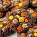 Chocolate and Peanut Butter Cookies