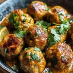 Coconut Chicken Meatballs