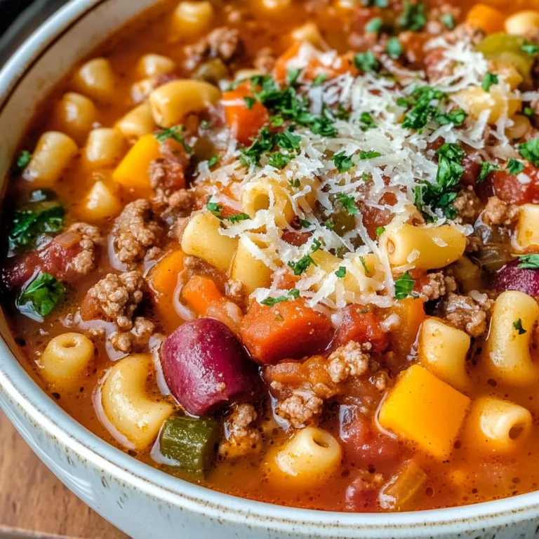 Copycat Olive Garden Pasta e Fagioli