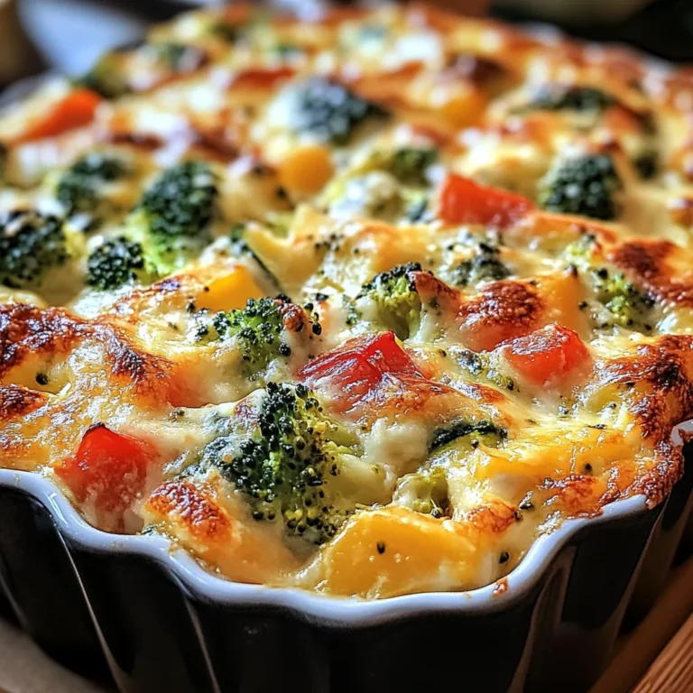 Cottage Cheese and Veggies Bake