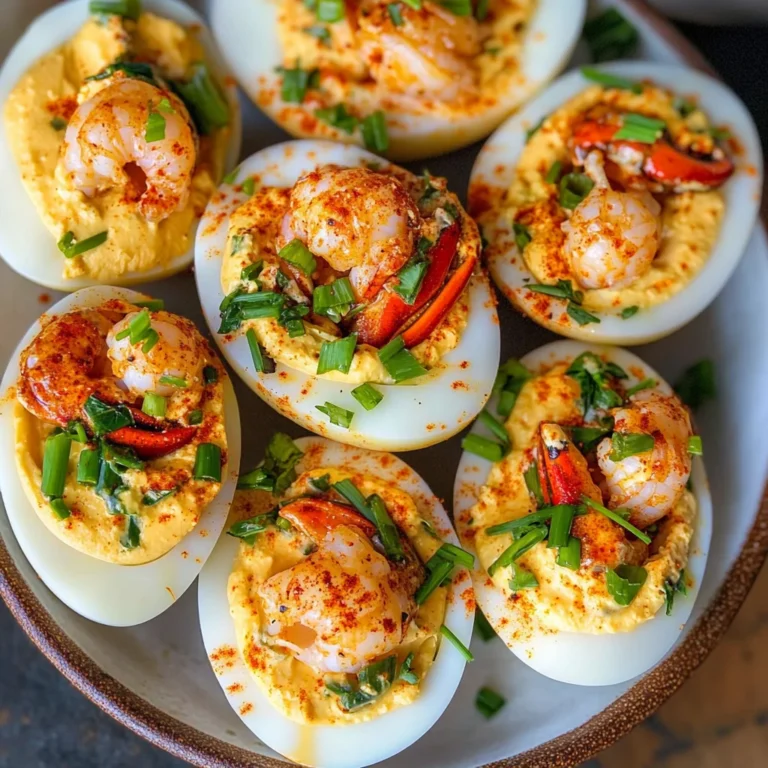 Crawfish Deviled Eggs Recipe