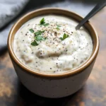 Creamy Parmesan Peppercorn Dressing