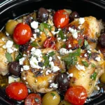 Crockpot Greek Chicken