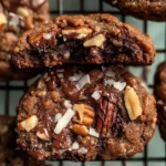 German Chocolate Cookies