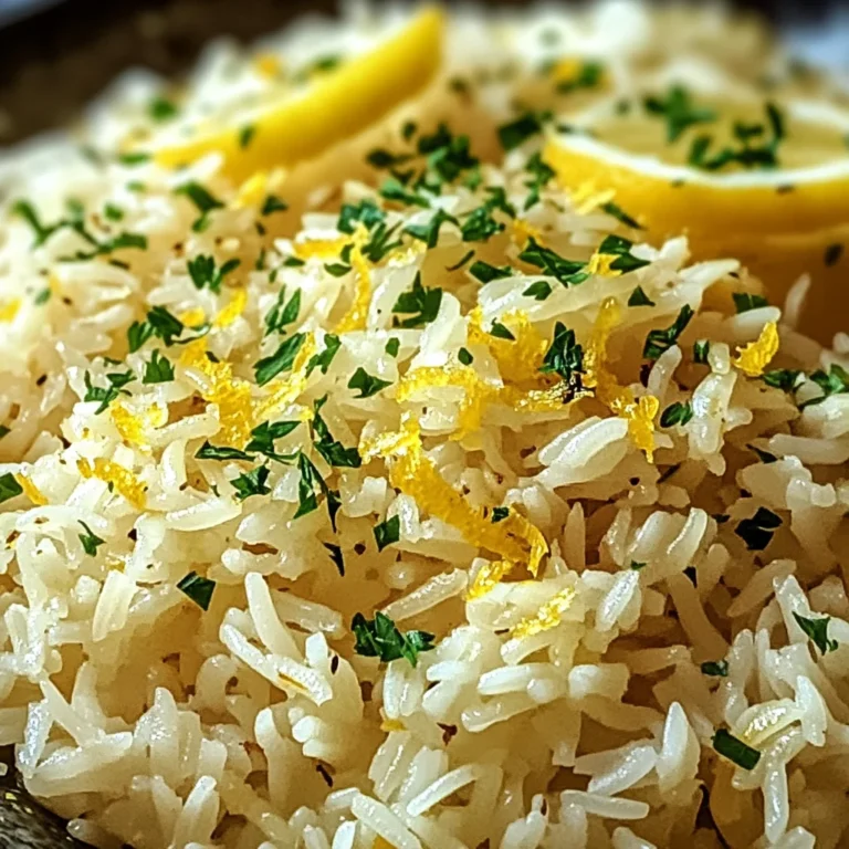 Greek Lemon Rice: An Authentic, Easy, and Delicious Mediterranean Side Dish