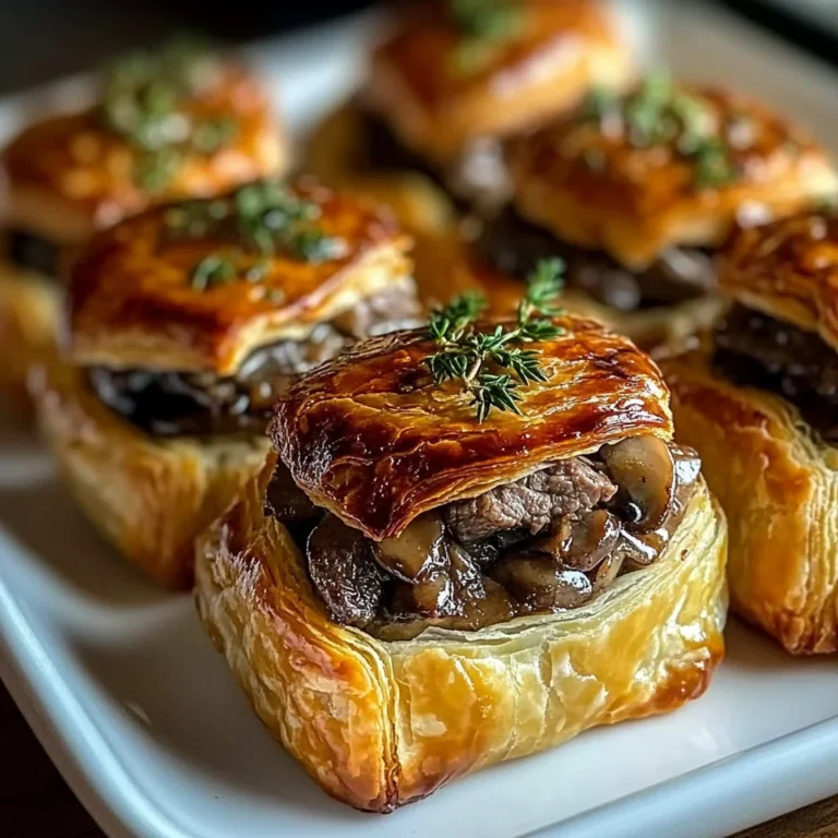 Mini Beef Wellington Bites