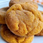 Pumpkin Snickerdoodle Cookies