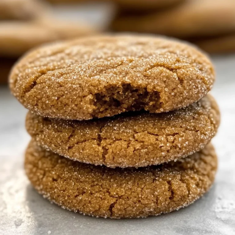 Super Soft Molasses Cookies