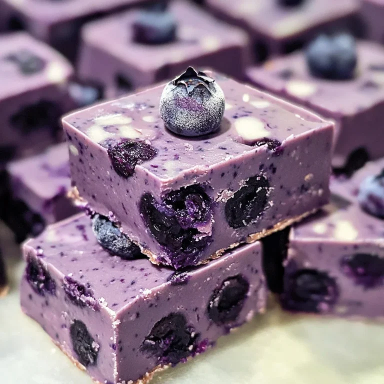 Blueberry Fudge