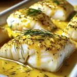 Cabillaud au Four à la Moutarde et Crème Citronnée : Un Plat Léger et Savoureux