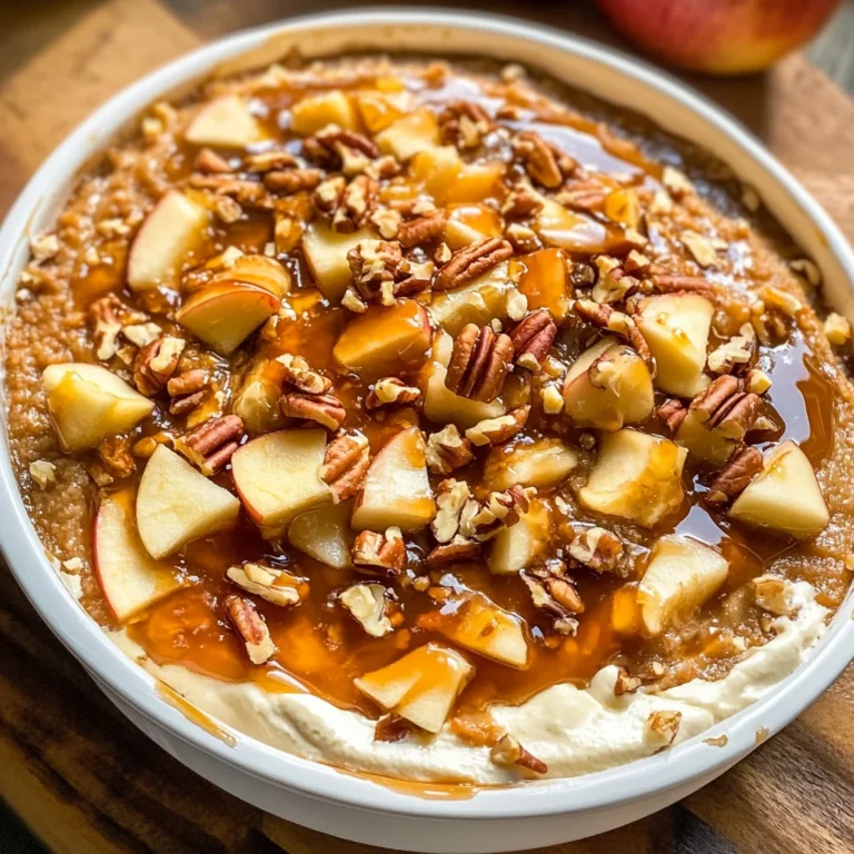 Caramel Apple Cheesecake Dip Recipe