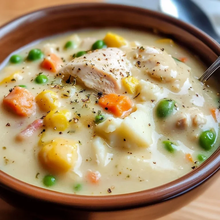Chicken Pot Pie Soup