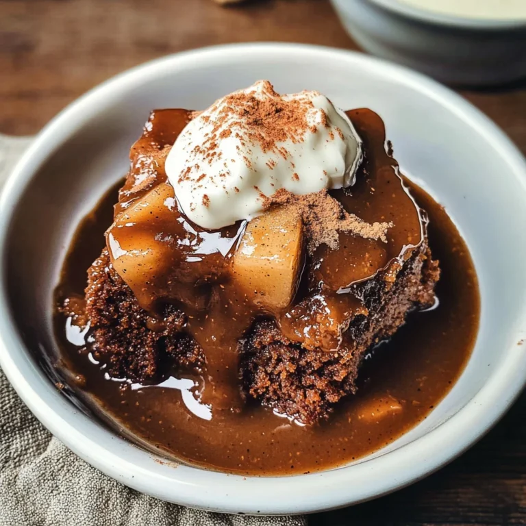 Gingerbread Pudding Cake
