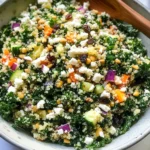 Kale Quinoa Salad - With Lemon Dressing