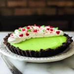 No Bake Grinch Pie