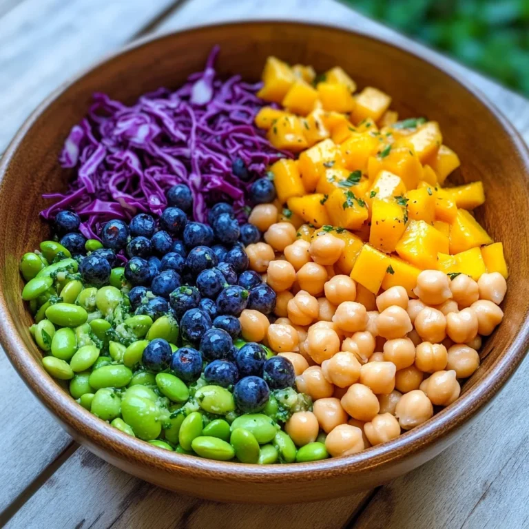 Rainbow Salad with Lemon Vinaigrette
