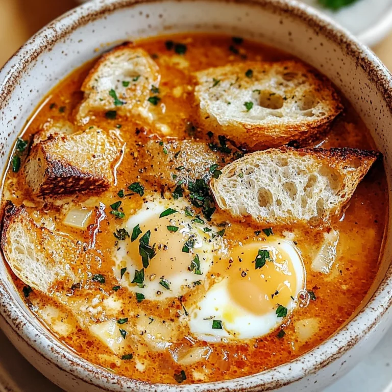 Sopa de Ajo (Spanish Garlic Soup)