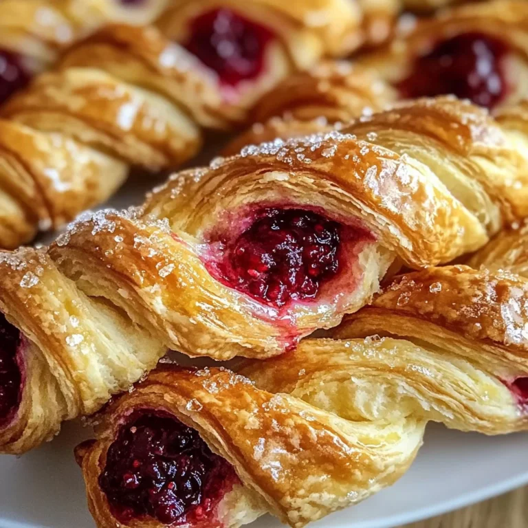 Berry Puff Twists